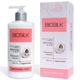 Crema Manos y Cuerpo con Vitaminas A y E Frutal Biosilk